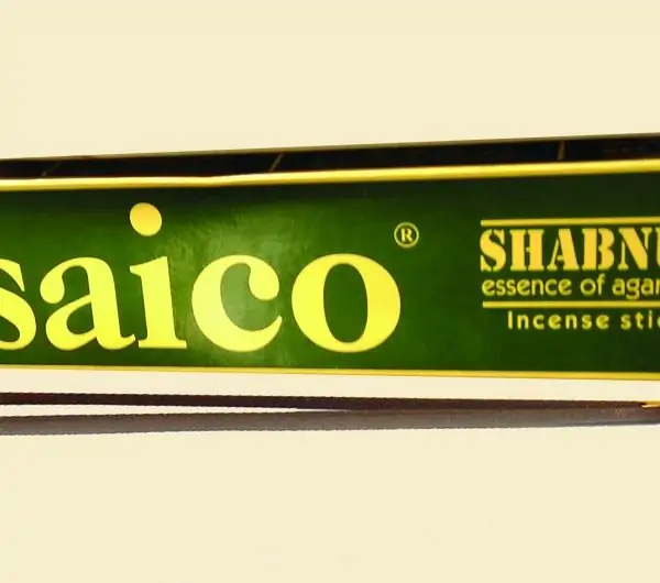 Saico Shabnum Essence Of Agar Ood 25 gm Incense Sticks
